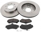 MAPCO Bremsensatz, Scheibenbremse 47530 Vorderachse bel&uuml;ftet 256mm 24mm f&uuml;r...