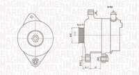 MAGNETI MARELLI Generator 063731595010 f&uuml;r TOYOTA