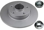 VALEO Bremsscheibe COATED 675407 Hinterachse voll 280mm 12mm f&uuml;r Opel Vaughall