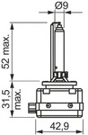 BOSCH Gl&uuml;hlampe, Hauptscheinwerfer 1987302905 D1S (Gasentladungslampe) f&uuml;r Volvo