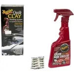 MEGUIARS Reinigungs-Knetmasse Detailing Lackreiniger Starter-Kit (473 ml)...