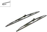 BOSCH Wischblatt Twin 3397001543 vorne f&uuml;r Mercedes VW