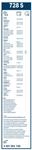 BOSCH Wischblatt 3397001728 f&uuml;r Fiat