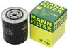 Mann-Filter Filter. Arbeitshydraulik (W 1140) für Fiat Ölfilter