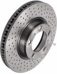 BREMBO Bremsscheibe COATED DISC LINE 09c87711 330mm 34mm f&uuml;r Porsche