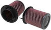 K&N Filters Luftfilter 2x für AUDI R8 4.2 FSI quattro