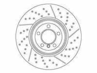 TRW Bremsscheibe DF6600S belüftetVorne Rechts Links für BMW 1 125 d 118 3 328...