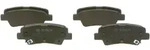 BOSCH Bremsbelagsatz, Scheibenbremse 0986494557 f&uuml;r HYUNDAI SSANGYONG KIA