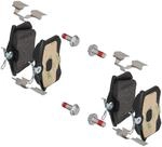 BOSCH Bremsbelagsatz, Scheibenbremse 0986494596 f&uuml;r Peugeot Citro&euml;n Ford Opel Fiat