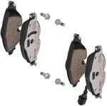 BREMBO Bremsbelagsatz, Scheibenbremse XTRA LINE p85126x f&uuml;r Skoda VW (FAW) Audi
