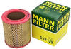 Mann-Filter Luftfilter (C 17 129) für Fiat Ducato Citroen Jumper IVECO Daily I