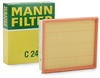 Mann-Filter Luftfilter (C 24 017) für C3 III Citroen Berlingo Multispace C4