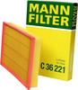 Mann-Filter Luftfilter (C 36 221) für BMW 3 5 BERTONE Freeclimber