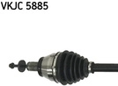 SKF Antriebswelle vkjc5885 Vorderachse rechts f&uuml;r Ford