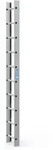 ZARGES Dachleiter 2,8 m Alu natur 10 Sprossen