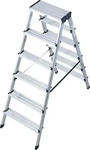 Krause 120359, Krause MONTO Stufen-DoppelLeiter Dopplo 2x6 Stufen