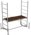 Krause MONTO Climtec Alu-ArbeitsGer&uuml;st, Arbeitsh&ouml;he ca. 3,00 m Grundger&uuml;st