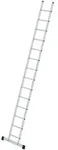 G&uuml;nzburger Steigtechnik Sprossen-Anlegeleiter mit Standard-Traverse 14 Sprossen
