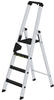 Günzburger Steigtechnik Stufen-Stehleiter 250 kg einseitig begehbar mit clip-step R