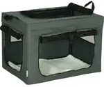 PawHut Hundetasche Hundebox mit Meshfenster und Kissen, Katzentransportbox Oxford