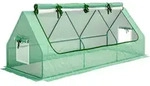 Outsunny Mini Gew&auml;chshaus Foliengew&auml;chshaus mit Mesh Fenster, UV-best&auml;ndig,...