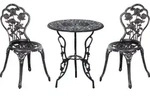 Outsunny Gartenm&ouml;bel Set f&uuml;r 2 Personen, Gartenset Sitzgruppe Balkonm&ouml;bel Garnitur