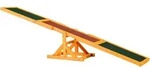 PawHut Hundewippe Agility Wippe f&uuml;r Hunde 180 x 30 x 30 cm, ideales Welpenspielzeug