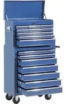 HOMCOM Werkzeug Wagen, Rollwagen Werkstatt, 4 Schubladen, stabil, ideal f&uuml;r Garage &
