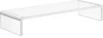 HOMCOM Ergonomischer Monitorst&auml;nder Acryl Bildschirmst&auml;nder f&uuml;r Laptop, Computer,
