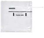 5 PE-Entsorgungsbeutel transparent 30 Liter (635426000)