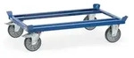 Paletten-Fahrgestell 1200x800 750kg TPE-Bereifung 200 x 40 Ladeh&ouml;he 282mm