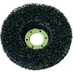 Grobreinigungsscheibe mit Teller, 125mm - schwarz