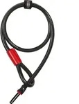 AV-Stahlkabelschloss, 1000mm, PRO TECTIC 4960 Cable, schwarz - schwarz