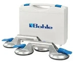 Saugheber-Set Veribor&reg; Tragf&auml;higkeit 60kg &oslash;120mm 3 K&ouml;pfe Aluminium, 2er-Set
