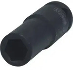 1/2" Sechskant-Kraft-Stecknuss, lang, 13mm
