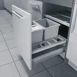 Einbauabfallsammler, Seperato-K, 3620511,KB 500, 34l, KF, hellgrau