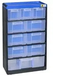 Kleinteilemagazin VarioPlus Pro 53/21 10 Schubladen 11 Trenner