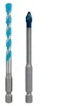 EXPERT HEX-9 Hard Ceramic + HEX-9 Multi Construction Bohrer, 6 mm
