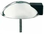 Bodent&uuml;rstopper, 38 3884,H 20mm,&Oslash; 70mm, mit Verdrehsicherung, edelstahl fe.matt
