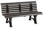 Bank Helgoland 4 Sitze braun 1500mm