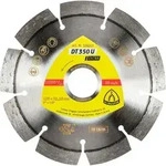 Diamanttrennscheibe DT 350 U, 125 x 2,4 x 22,23mm 9 Segmente 33 x 2,4 x 10mm