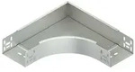 Bogen Kabelrinne 90&deg; horiz 60x300mm int.Verb R=138mm