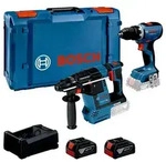 Combo Kit GSR 18V-65 + GBH 18V-26 + 2x5.0AH + GAL 12V/18V-80 + XL-BOXX