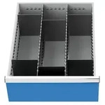 Schubladeneinteilung R 18-24 mit Metalleinteilung f&uuml;r Front 200mm