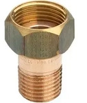Verschraubung 3335 R 3/4xG 1, Rotguss, flachdichtend