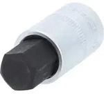 1/2" Bit-Stecknuss Innensechskant, kurz, 17 mm