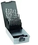 Spiralbohrer-Set 25-teilig DIN 338 HSSE geschliffen Typ Ti 1-13mm