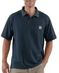 Herren Poloshirt WORK POCKET POLO S/S, navy, Gr&ouml;&szlig;e XS - blau - XS
