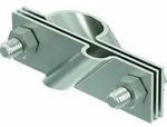 Anschlussschelle V4A &oslash;20mm 8-10mm unbeh