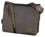 Notebooktasche BEN 47138 37x33x14cm Echtleder braun - braun